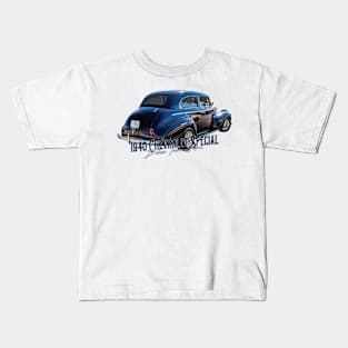1940 Chevrolet Special Deluxe Town Sedan Kids T-Shirt